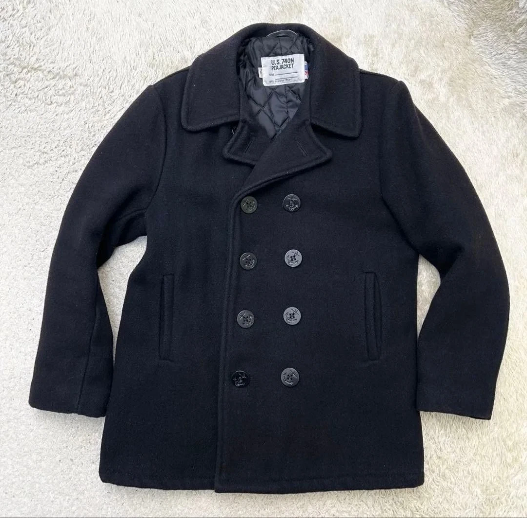 SCHOTT Pea Coat Coats for Men for Sale | Shop New & Used | eBay