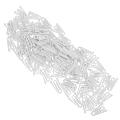 100Pcs Car Door Closing Cushion Pads White Silicone Shock Absorption Buffer