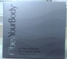 OBEY YOUR BODY OPTIMAL MOISTURE EYE CONTOUR CREAM- 1.0 fl oz / 30 ml -NEW-SEALED