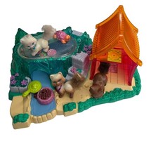 KENNER LITTLEST PET SHOP Zen Garden 1994 Vintage Kittens Turtle Playset Kids