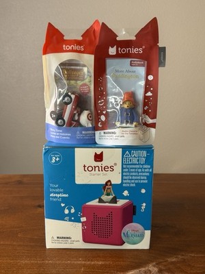Tonies Box Set Little Mermaid & 2 additional Figures Paddington Bullseye