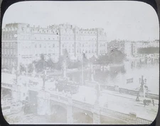Amstel Hotel, Amsterdam, Holland, Magic Lantern Glass Slide