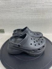 Crocs Shoes Womens Size 6 Classic Black Comfort Ankle Strap Slip On Casual Clog