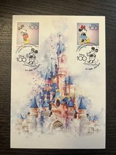 Carte maximum - Disney 100 ans anniversaire 