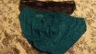 2Pr- Black & Teal Maidenform 40048 No Lines/No Show Bikini Panties *NEW* L 7 — photo 3