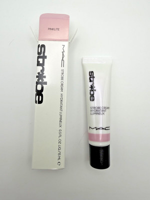MAC STROBE CREAM PINKLITE HYDRATANT LUMINEUX 0.5 OZ / 15 ML TRAVEL SIZE New