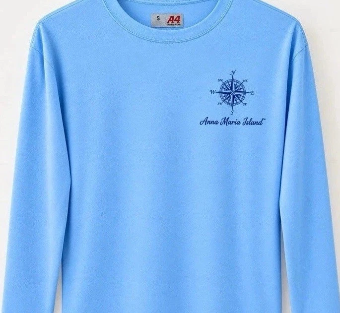 Camisa de pesca, microfibra de rendimiento, protección solar UPF, S a 3XL... F2.A