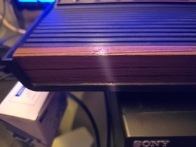 Atari 2600 Light Sixer "Woody" Console And Power Adapter Only - Tested!