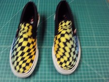 Mens Ecko unltd checkerd slip ons size 9 1/2
