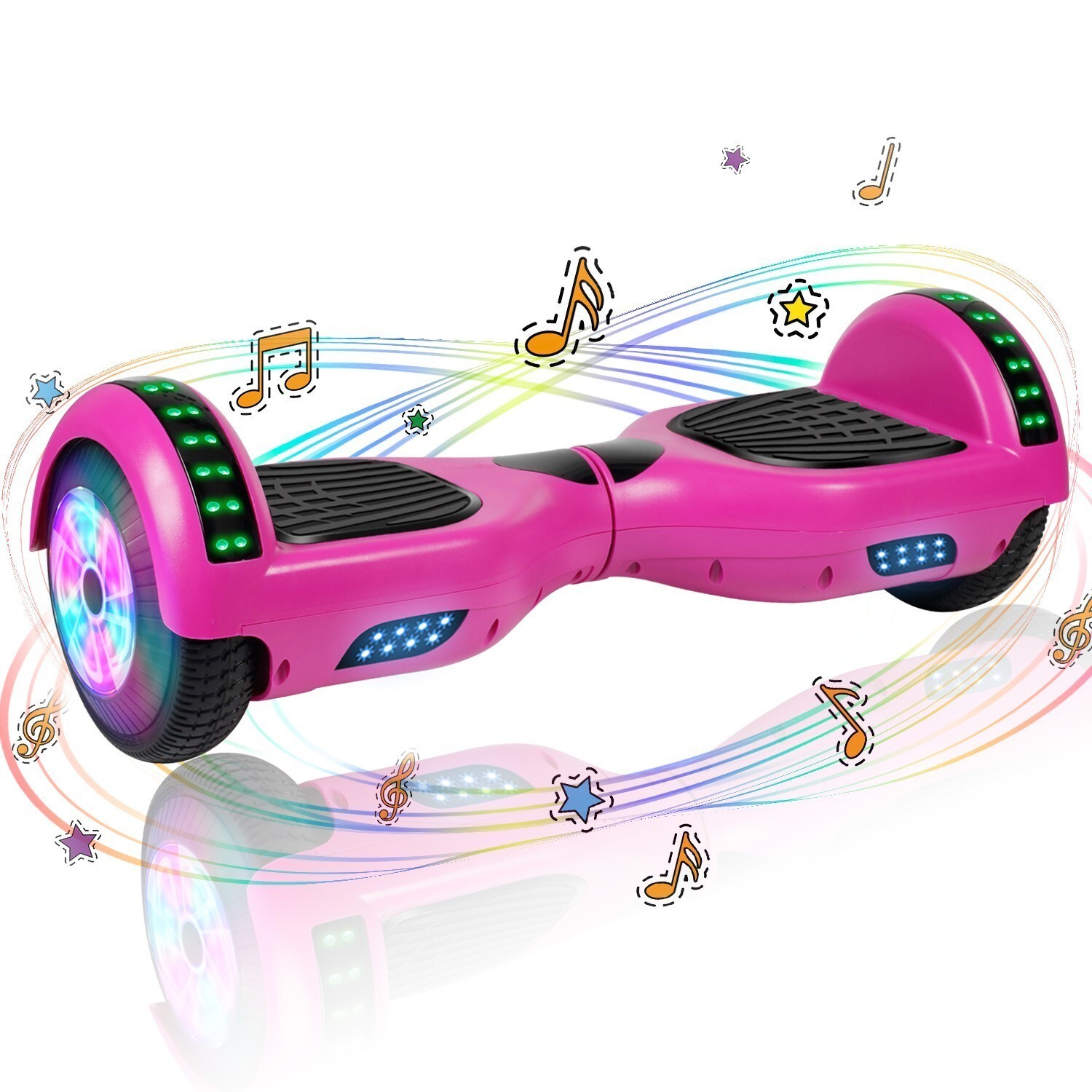 Led Electric Self-balancing 360&deg; Bluetooth E-scooter For Ki