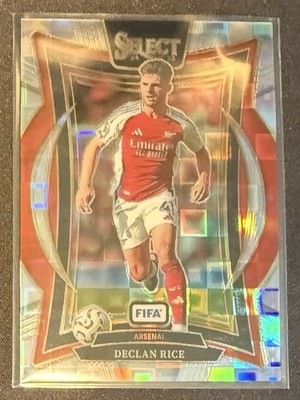 2024-25 Panini Select FIFA SOCCER PANDORA PRIZM TERRACE #15 DECLAN RICE Arsenal