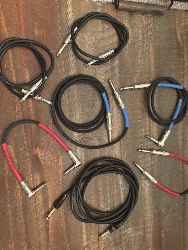 1/4” Guitar & Pedal Chords - A Lot Of 7 Random