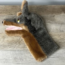 Dakin Vintage Big Bad Wolf Plush Hand Puppet ...