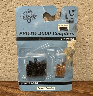 Proto 2000 HO Scale Couplers 10 Pairs 21096 - New in Package