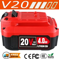 For Craftsman V20 Battery 20 Volt 4.0Ah Lithium Ion 20V CMCB205 CMCB204 Battery