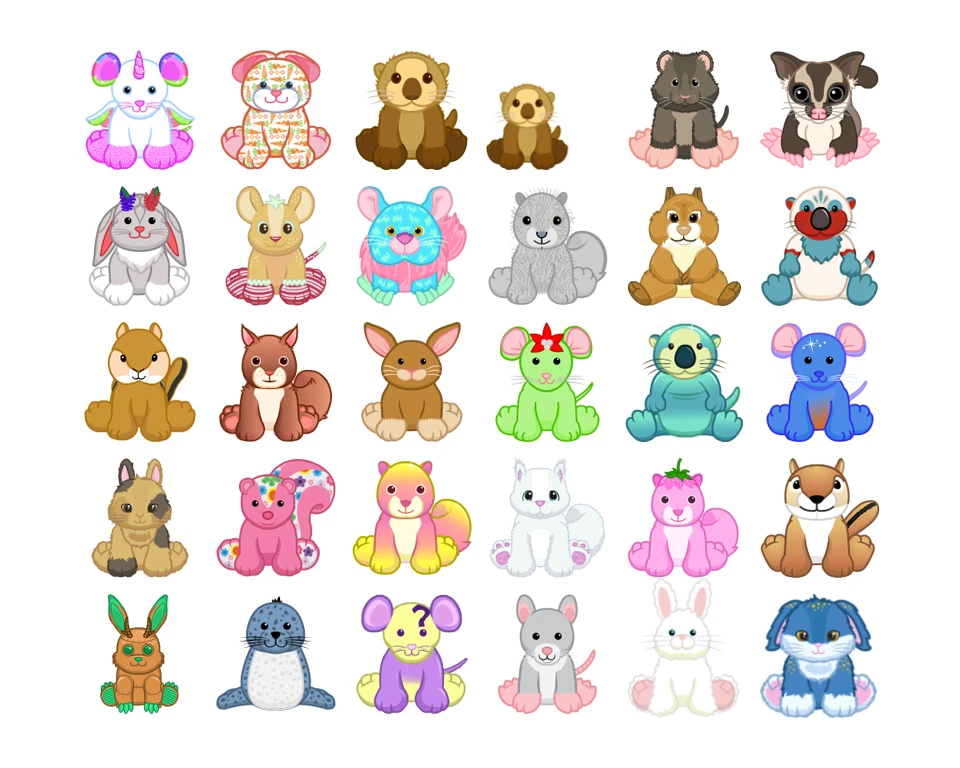 25+ GANZ Rabbit Webkinz & Lil 'Kinz Animals for sale | Updated Oct