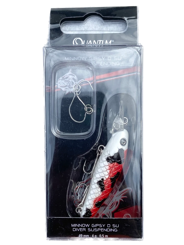 Quantum Zebco Wobbler Gipsy Minnow D SU 49mm 4g Raubfisch Angeln Forellen,Barsch - Bild 2 von 4