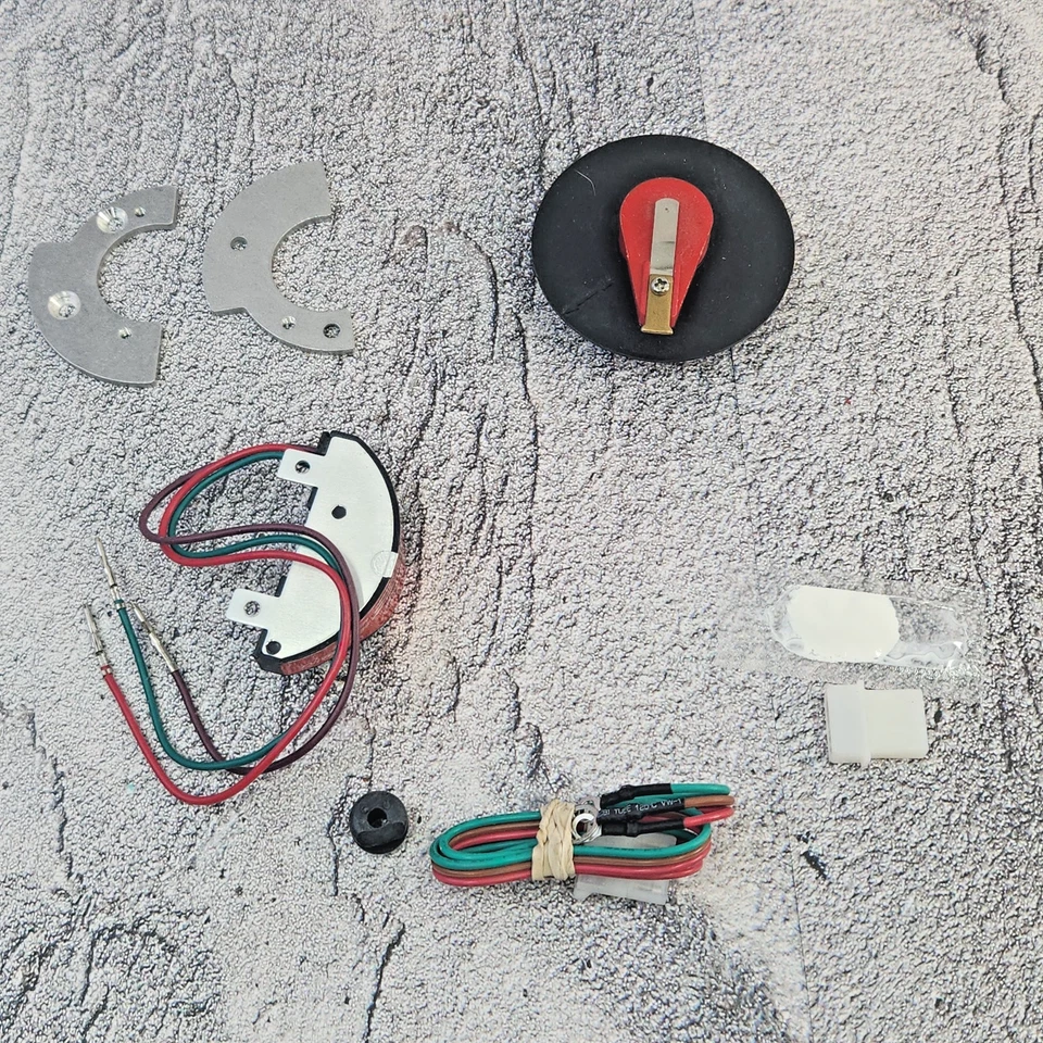 Kit de conversión distribuidor de encendido Mallory 61002M para Ford V8 1957-1974 E-Spark Foto 2 de 4