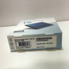 Samsung Portable SSD T5 250GB Blue USB 3.1 Gen 2 USB-C Hardware Encryption