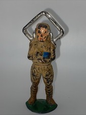 1930's Manoil RADIO OPERATOR STANDING dime store lead soldier figure