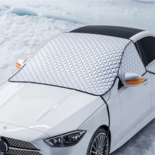Winter Car Windshield Cover Front Window Cover for Ice and Snow Frost Protector