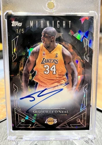2025 Topps Midnight Basketball Daybreak Shaquille O'Neal #MS-SO