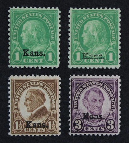 CKStamps: US Stamps Collection Scott#658 659 661 Mint NH OG