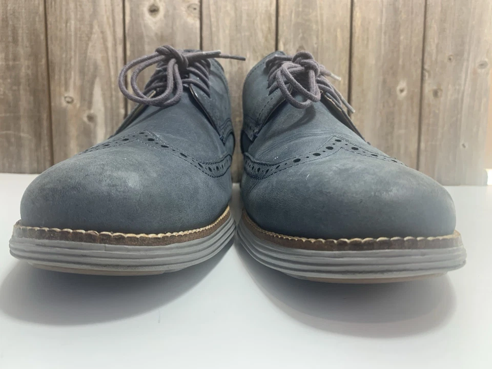 Cole Haan GrandEvolution Shortwing Oxford Marine Blue Mens Shoe Size 11.5 - Image 3 of 4