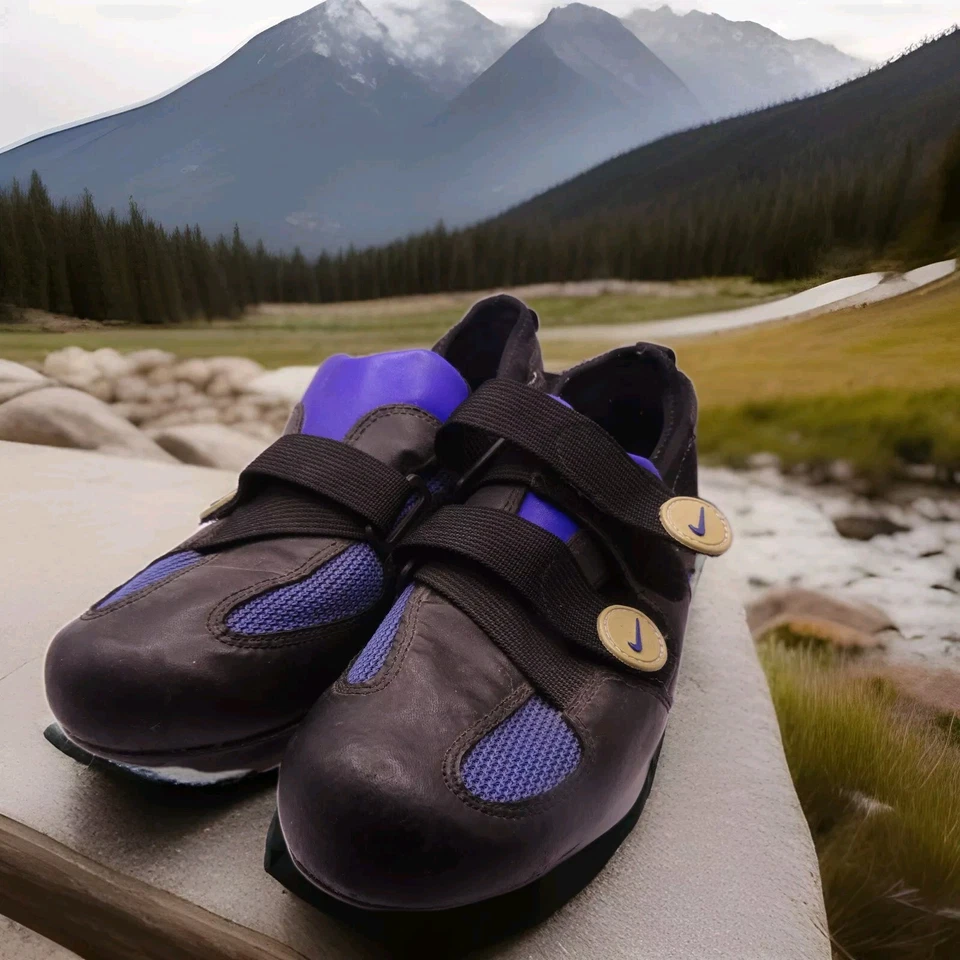 Zapatos de ciclismo/bicicleta NIKE 9.5 961202 azul/negro de colección RAROS VINTAGE AÑOS 90 Años 90 Foto 4 de 4