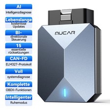 2025 MUCAR BT200 MAX KFZ OBD2 Auto Diagnosegerät Alle System 15 Reset Bluetooth