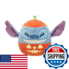 Squishmallows Original 12In Disney Stitch In Pumpkin Official Jazwares