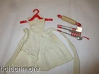 VINTAGE BARBIE DOLL CLOTHES FASHION PAK WHITE APRON & UTENSILS SET COMPLETE