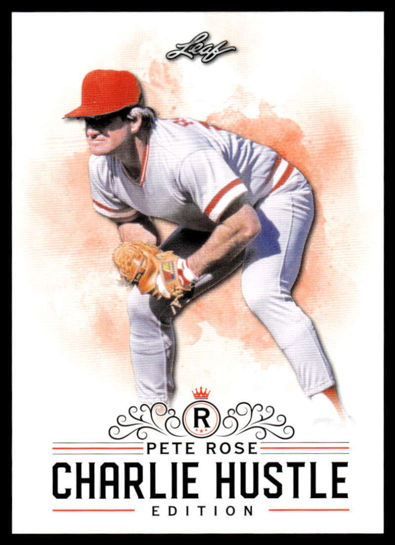 2020 Leaf Pete Rose Charlie Hustle #6 Pete Rose NM-MT