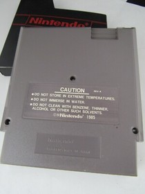 Nintendo NES cartridge Q*BERT qbert (3 SCREW) 1985 vintage EARLY TESTED WORKS