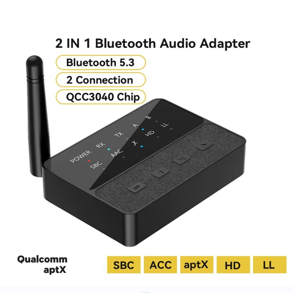 Avantree Dual Link Bluetooth Adapter For Apple Tv Airpods Avantree