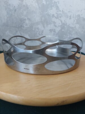 Stelton,Denmark,stainless steel fruit/bread basket