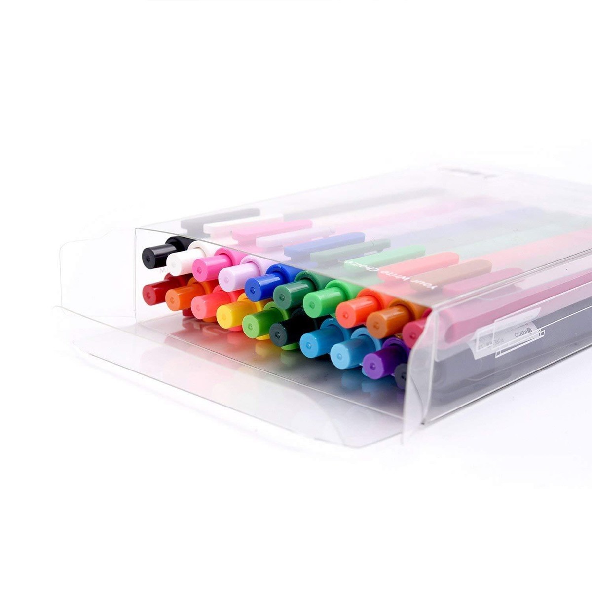 KACO Retractable Gel ink Pens,Extra Fine Point (0.5 mm)-20 Pack
