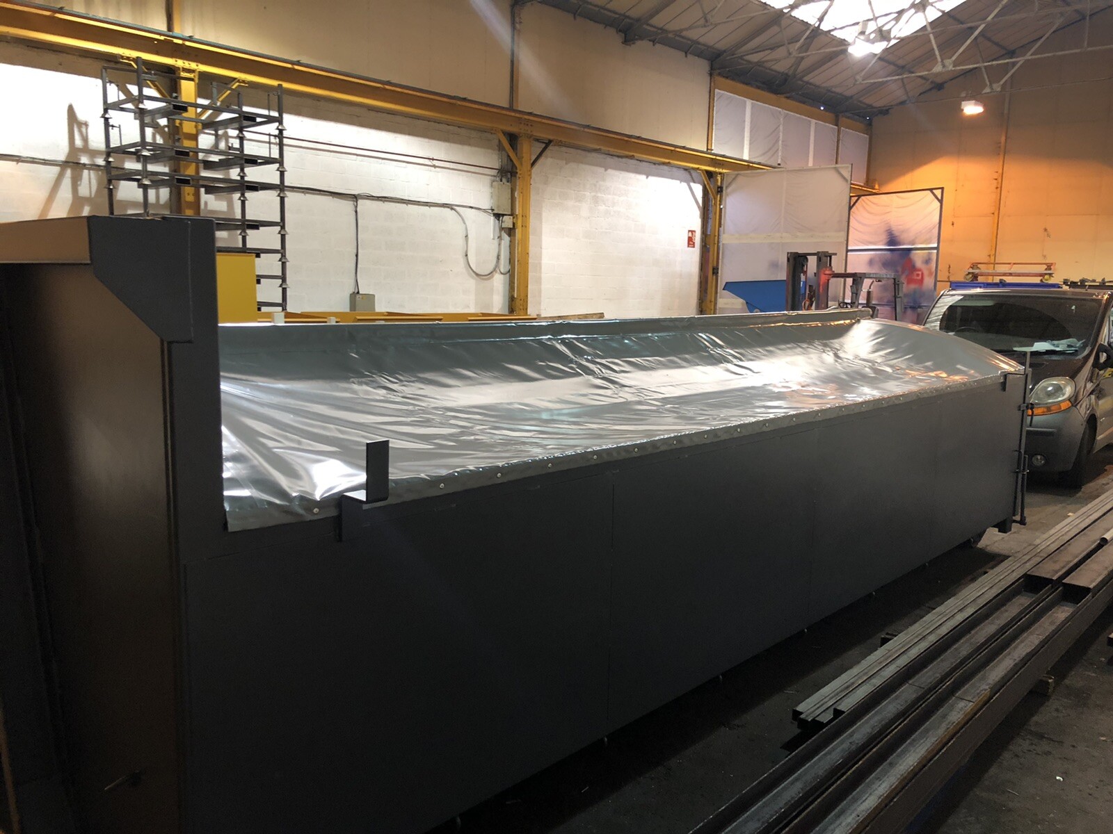 Grain Trailer Or Tipper Replacement Roll Over Sheet Universal (Made To ...