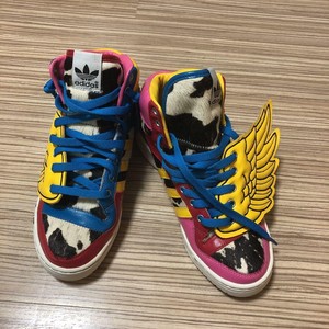 Muy RARO!!! Zapatillas Adidas X Jeremy Scott 245mm para mujeres sin usar  Cool! | eBay