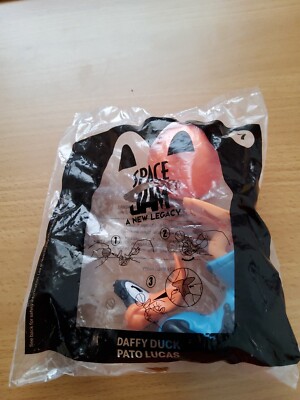 NEW McDonalds Space Jam 2020 Daffy Duck Happy Meal Toy Chicago Warner Bros