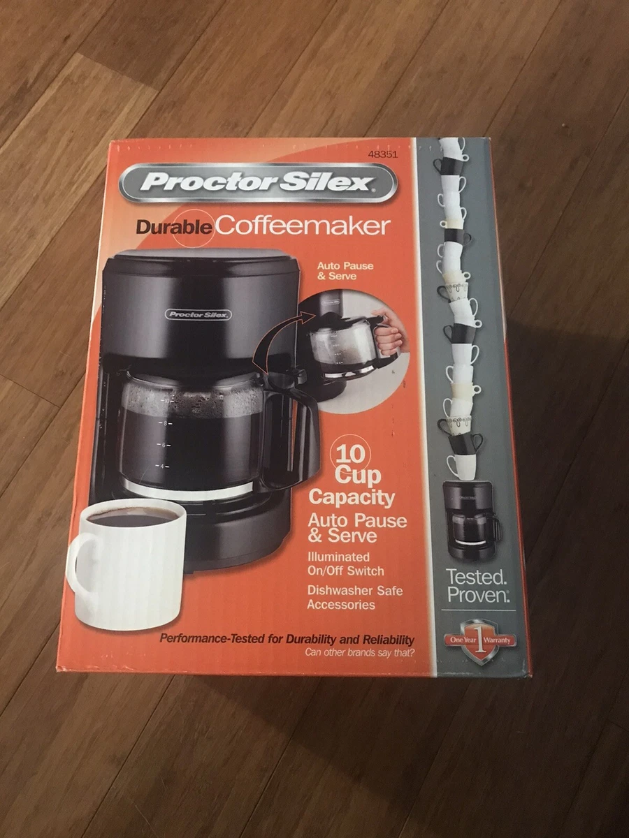 Proctor Silex Durable 4 Cup Coffeemaker