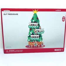 Creatology Christmas Elf Treehouse Kit Elves Christmas Tree Presents New In Box