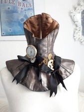 Maya Hansen Halskrause Steampunk gold gothic ...