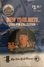 New York Mets 2005 Pin Collection Tom Glavine...