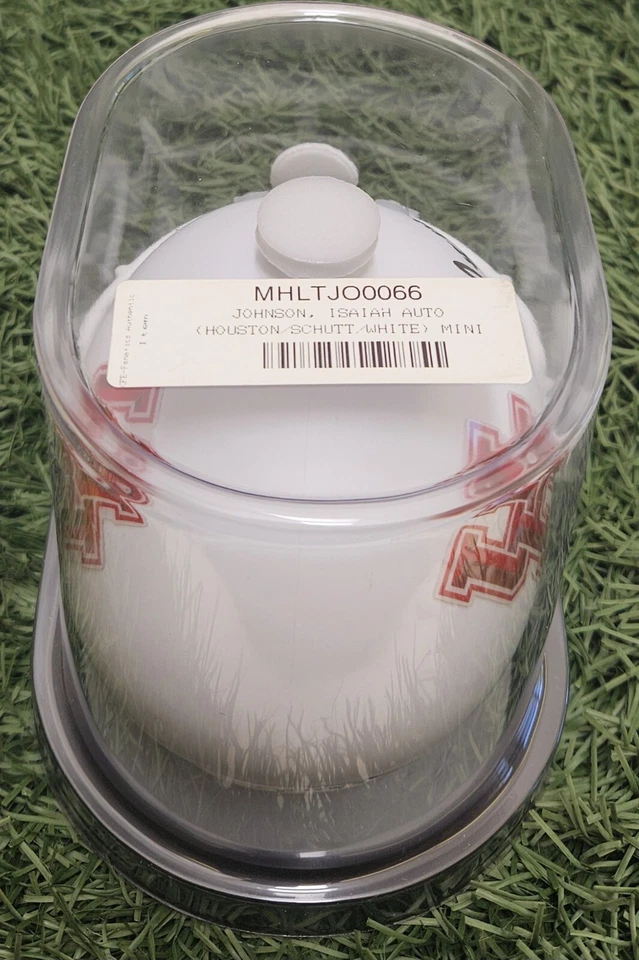 Mini Helmet Signed By Isaiah Johnson From The University Of Houston - Image 4 of 4