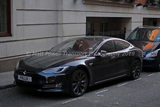 Car Photo 12x8 - Tesla - P4 LLK