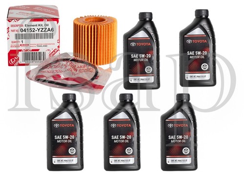 Genuine oil change kit for 2010 Toyota Corolla 1.8L L4 engine oil ...