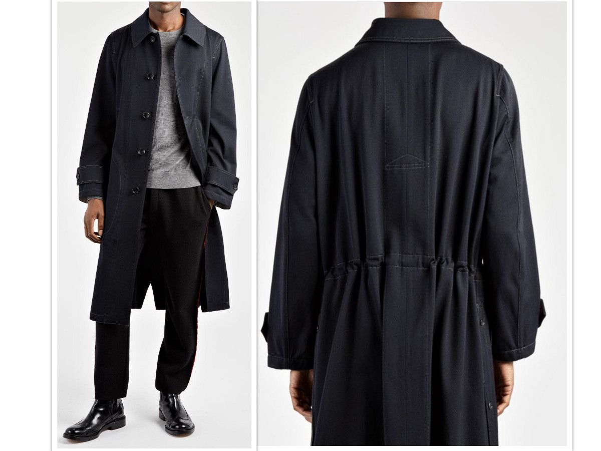 Joseph Men's Iconic Wool Cotton Twill East Coat Jacket Parka L / 50