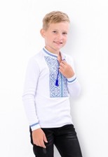 Shirt for a boy, long sleeve, Embroidered, Vyshyvanka, clothes from Ukraine