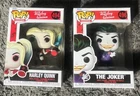 2 Pack - Funko Pop! Heroes: DC Harley Quinn 494 & The Joker 496 w/ Protect Cases